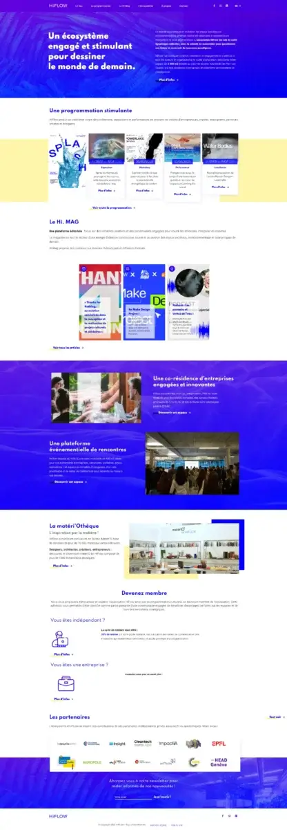 référence Freelance Web Hiflow